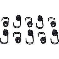 Sixtol Cargo Cord Double Hooks for Bungee Cords/Straps, 10 pcs, Spare Part - Hooks