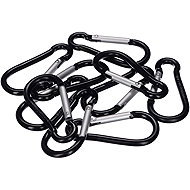 Sixtol Cargo Cord Carabiners for Tie-Down Straps/Bungee Cords, 10 pcs, Spare Part - Hooks