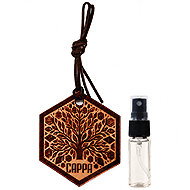 CAPPA Aroma Leather Tree Black Rose Set - Car Air Freshener
