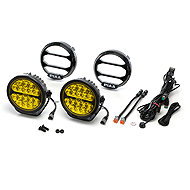 PIAA LPX570 Ion Yellow přídavné dálkové kulaté LED světlomety o průměru 184 mm - Additional High Beam Headlight