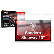 GRIZZ matte screen protector for Dacia Sandero III Stepway, 2026, Display 10" - Car Screen Protector