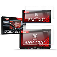 GRIZZ matte screen protector for Toyota RAV4 VI, 2026, 12.9" display (pack of 2) - Car Screen Protector
