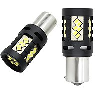 KEETEC BA15s LED bulbs set 2×21W, canbus, 700lm, 6000K - LED Car Bulb