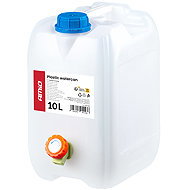 AMIO plastic drinking water jerrycan with tap, 10L capacity - Jerrycan