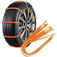 AMIO non-slip tyre grips pack of 10, including gloves and fasteners - Retractable Belts