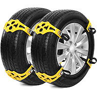 AMIO Anti-slip tyre straps pack of 8, including gloves and fittings - Retractable Belts