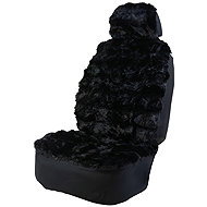 CAPPA Paopao universal long-pile car seat cover, black, 1 pc - Car Seat Cover