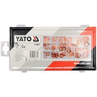 YATO Podložky tesniaca medená súprava 150 ks - Tesniace krúžky