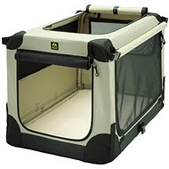 Maelson Soft Kennel crate black-beige 72 × 51 × 51 cm M - Dog Carriers