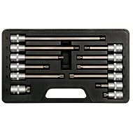 YATO Bits set 12 pcs HEX, SPLINE YT-7753 - Bit Set