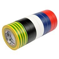 YATO Páska izolačná 19 × 0,13 mm × 20 m farebná 10 ks - Izolačná páska