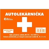 COMPASS First Aid Kit in Plastic Case - Vehicle First Aid Kit