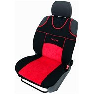 SIXTOL TUNING EXTREME with alcantara, set for 2 seats, red - Car Seat Covers