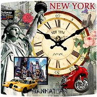 Designer glass wall clock VM13AV809 - Wall Clock