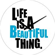 Designer glass wall clock VM14A1192 - Wall Clock