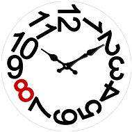 Designer glass wall clock VM14AV111A - Wall Clock