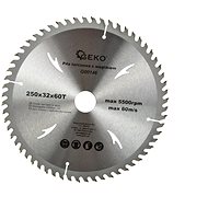 GEKO Circular saw blade, 250x32x60T - Circular Saw Blade