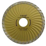 GEKO Diamantový řezný kotouč, TURBO PLUS, 115x22mm - Řezný kotouč