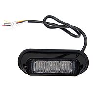 Warning light 3xLED orange 12 / 24V - flash - Beacon