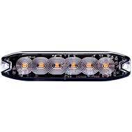Warning Light Orange, 6x LED SLIM - Beacon