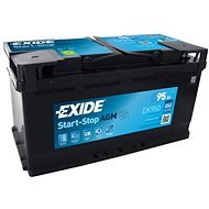 EXIDE START-STOP AGM 95Ah, 12V, EK950 - Autó akkumulátor