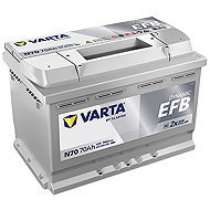 VARTA Blue Dynamic EFB 70Ah, 12V, N70 - Car Battery