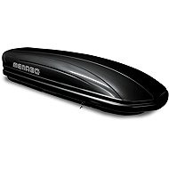 Menabo Mania 320 Black - 320L capacity, right-side opening, black - Roof Box
