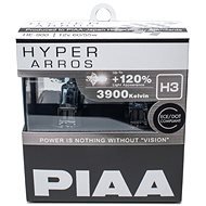 PIAA Hyper Arros 3900K H3 + 120 % zvýšený jas, 2 ks - Autožiarovka