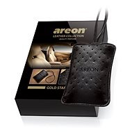 AREON LEATHER COLLECTION - Gold Star - Car Air Freshener