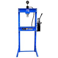 GEKO Hydraulic Press with Pressure Pauge, 20t, Two-stage Pump - Press