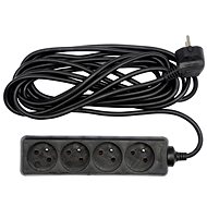 Extension black 5 m, 4 drawers - Extension Cable