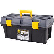 VOREL 20" Plastic Tool Box 2 Locks Gray Lid 50cm - Toolbox