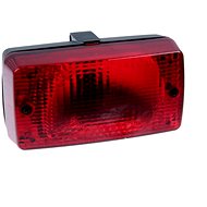 WESEM Fog light with holder (LA1.02004) red WESEM - Vehicle Lights