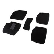 WEGO Dacia Duster, black, 2011- - Car Mats