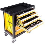 VOREL Workshop movable with tools (177pcs) 6 drawers - Tool trolley