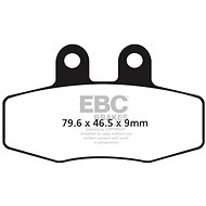 EBC Brake pads FA132R - Motorbike Brake Pads