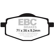 EBC Brake pads FA101R - Motorbike Brake Pads