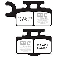 EBC Brake pads FA302TT - Motorbike Brake Pads