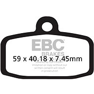 EBC Brake pads FA612TT - Motorbike Brake Pads