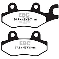 EBC Brake pads FA165/2TT - Motorbike Brake Pads