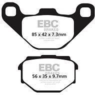 EBC Brake pads FA173 - Motorbike Brake Pads