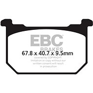 EBC Brake pads FA068 - Motorbike Brake Pads