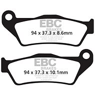 EBC Brake pads FA363 - Motorbike Brake Pads