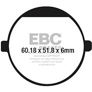 EBC Brake pads FA198 - Motorbike Brake Pads