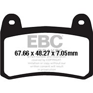 EBC Brake pads FA658 - Motorbike Brake Pads