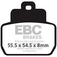 EBC Brake pads SFA425HH - Motorbike Brake Pads