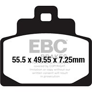 EBC Brake pads SFA681 - Motorbike Brake Pads
