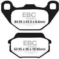 EBC Brake pads SFA305 - Motorbike Brake Pads