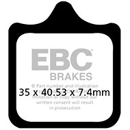 EBC Brake pads FA322/4HH - Motorbike Brake Pads