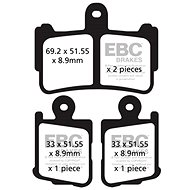 EBC Brake pads FA499/4HH - Motorbike Brake Pads